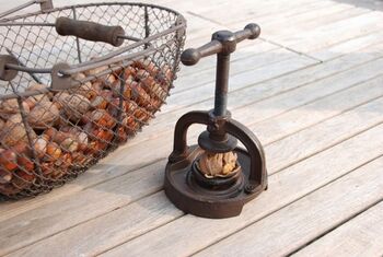Vintage Style Cast Iron Nutcracker Press Dining Gift, 2 of 4