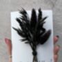 Black Dried Flowers / Maid Of Honour Proposal Card Gift, thumbnail 2 of 4