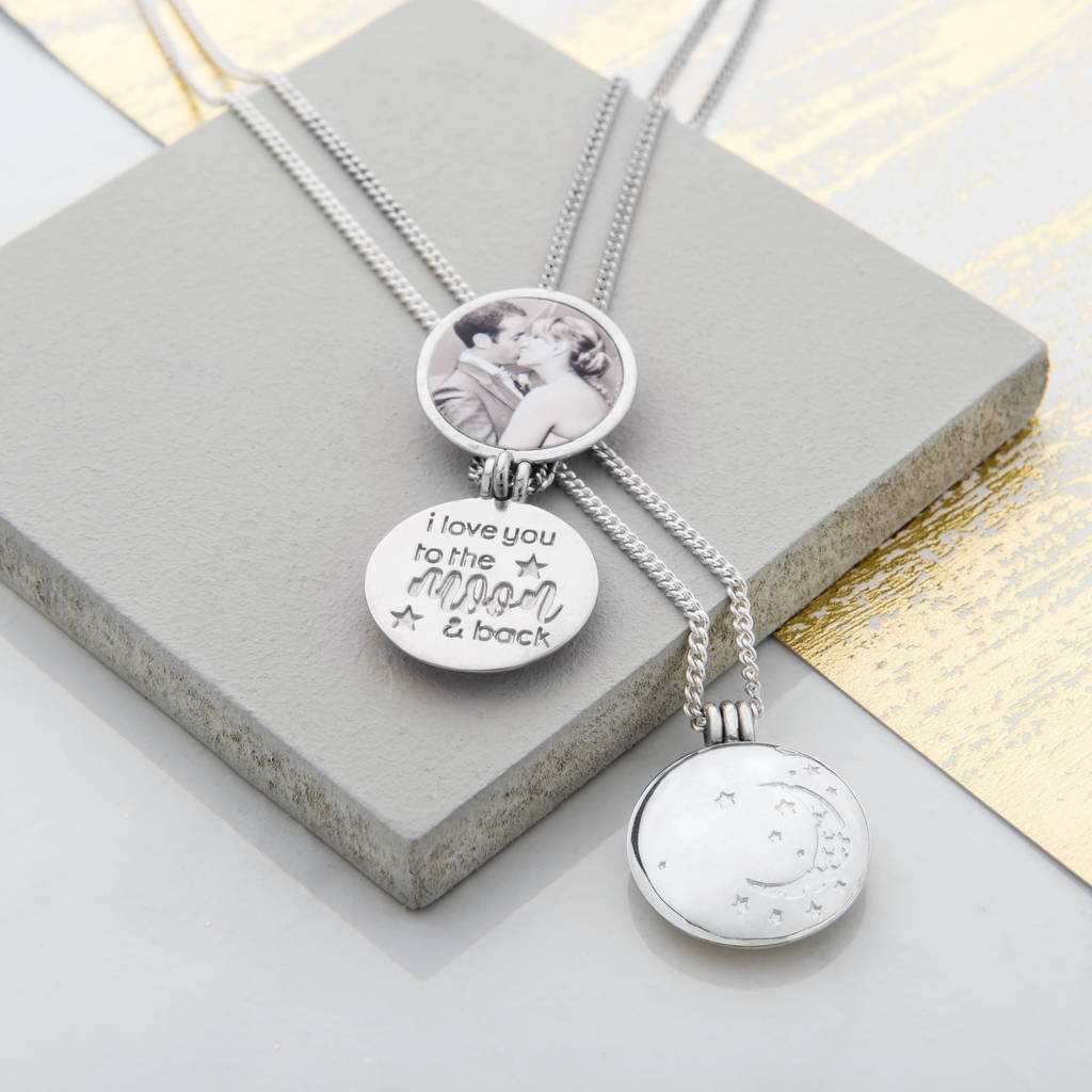 I Love You To The Moon And Back Locket, 1 of 10