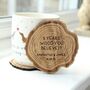 Personalised 5th Wedding Anniversary Wooden Coasters Gift For Couples, thumbnail 2 of 5