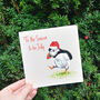 Jolly Puffin Christmas Card, thumbnail 4 of 6
