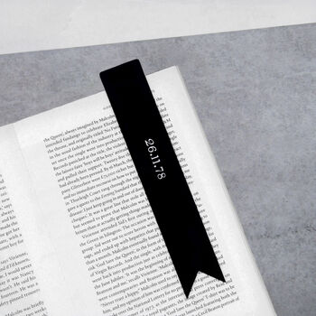 Handmade Personalised Initial Leather Bookmark, 2 of 6