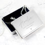 Personalised Name And Message Rectangular Jewellery Box, thumbnail 3 of 4