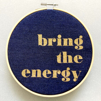‘ Bring The Energy ‘ Gymnastics Wall Hanging, 2 of 2
