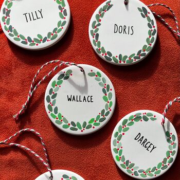 Custom Christmas Bauble Decoration Of Your Pet, 7 of 11