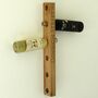 Wooden Wall Mounted Engraved Wine Rack, thumbnail 6 of 12