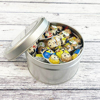 Chocolate Football Gift Tin, 2 of 5