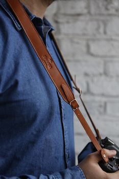 Adjustable Leather Camera Strap, 4 of 5