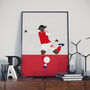 Eberechi Eze Arsenal Print, thumbnail 1 of 4