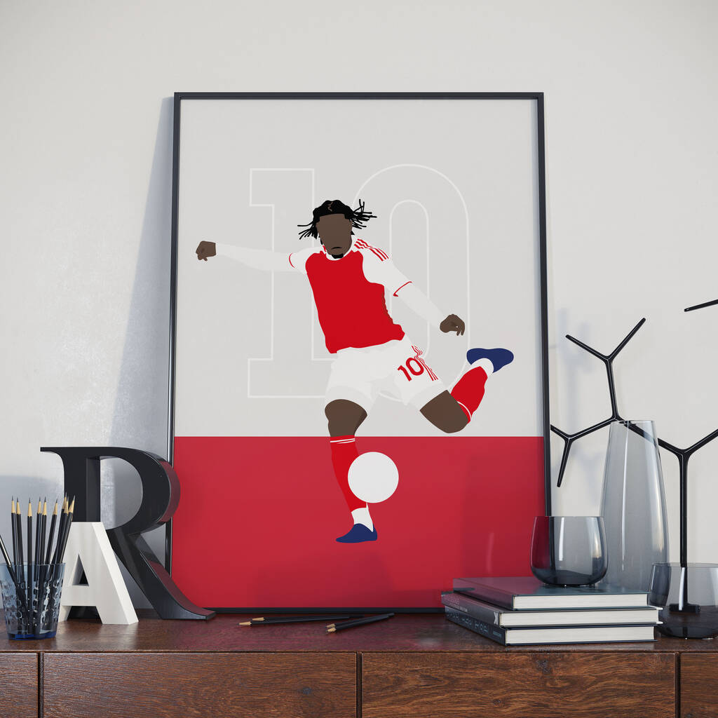 Eberechi Eze Arsenal Print, 1 of 4
