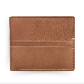 Personalised Men's Rfid Bifold Leather Wallet, 2 of 7