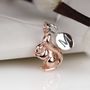 Personalised Squirrel Necklace, thumbnail 6 of 8