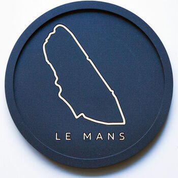 Racing Car Gift For Him Le Mans F1 Formula One Coaster, 2 of 4
