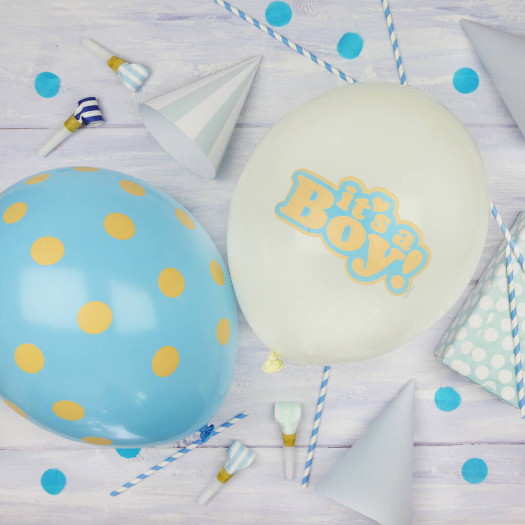 It's A Boy Baby Balloons, 1 of 2