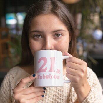 21st Personalised Back Birthday Mug, 3 of 3