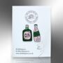 Gin And Tonic Enamel Lapel Pin, Set Of Two Badges, Birthday, Christmas Gift For Women, Gift For Gin Lovers, Alcohol Gifts, thumbnail 4 of 8