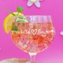 Love In Your Heart And Gin In Your Belly Gin Glass, thumbnail 2 of 5
