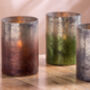 Tealight Candle Holder 'Karvi' Smoked Glass Effect, thumbnail 5 of 6