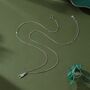 Blue Footed Boobie Bird Pendant Necklace, thumbnail 5 of 12