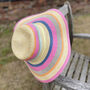 Personalised Summer Straw Hat, thumbnail 5 of 8