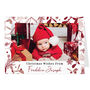 Family Christmas Cards Pack Of 10 Photo Personalised, thumbnail 5 of 6