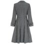 Elizabeth Coat In Houndstooth 1940s Style, thumbnail 2 of 3
