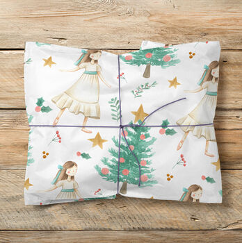 The Nutcracker Christmas Wrapping Paper Roll Or Folded, 3 of 11