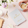 Personalised Bridesmaid Softback Notebook, thumbnail 1 of 6