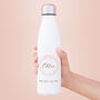 Personalised Bride To Be Insulated Drinks Bottle, thumbnail 1 of 3