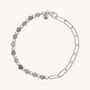 Gem Shine Labradorite Bracelet In Sterling Silver, thumbnail 3 of 5