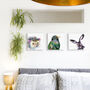 Inky Starling Canvas Gallery Print, thumbnail 9 of 10