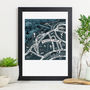 Map Of Whitstable Signed Print, thumbnail 1 of 3