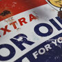 Esso Extra Motor Oil Sign, thumbnail 2 of 5