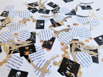 Personalised Pirate Table Confetti, 2 of 2