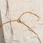 Gold Vermeil Plated Satellite Beaded Chain, thumbnail 4 of 5