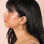 Stainless Steel Hoop Earrings, thumbnail 8 of 12