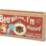 Bear With Me, I'm Stitching! Mini Matchbox Cross Stitch Kit, thumbnail 3 of 3