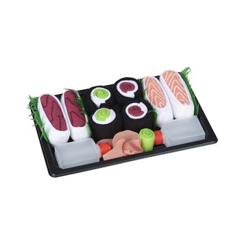 Kids Sushi Socks Box Set Salmon And Tuna Nigiri, 2 of 8