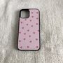 Pink Hearts Pink And White Phone Case, thumbnail 3 of 4