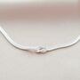 Infinity Knot Sterling Silver Personalised Bracelet, thumbnail 4 of 12