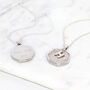 Personalised 18th / 21st Birthday 20p Initial Necklace, thumbnail 4 of 7