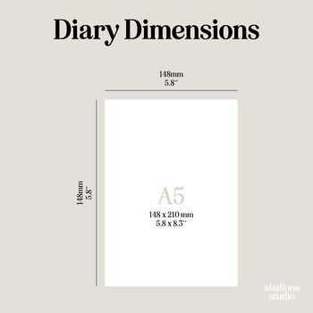 2026 Diary Weekly Planner A5 Hardback Organiser, 9 of 12