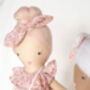 Clementine Handcrafted Heirloom Doll, thumbnail 7 of 9