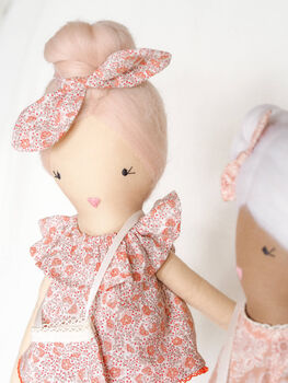 Clementine Handcrafted Heirloom Doll, 7 of 9