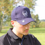 Personalised Golf Wreath Mens Cap With Golf Ball Marker, thumbnail 6 of 9