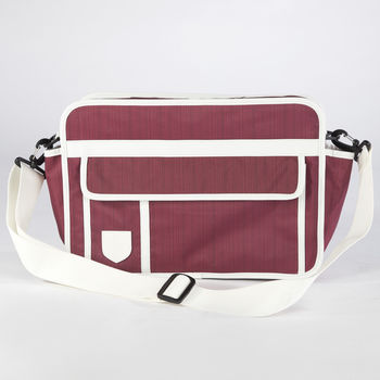 Retro Style Messenger Bicycle Pannier Bag, 9 of 10