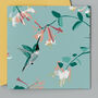 Rspb Hummingbird Mint Card, thumbnail 2 of 3