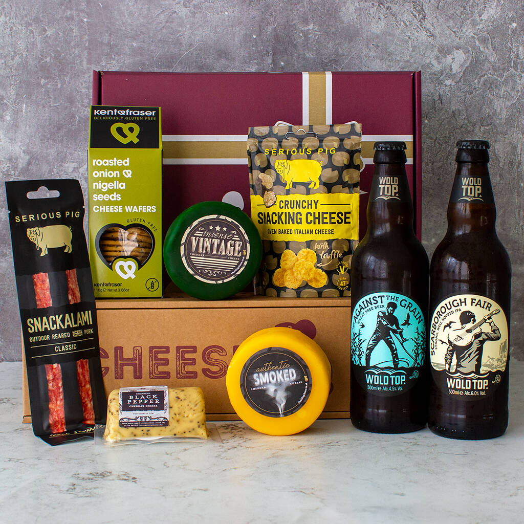 Gluten Free Cheese Gift Hamper By The Chuckling Cheese Company