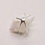 Silver Starfish Wrap Ring, thumbnail 3 of 10