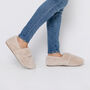 Snug Toes Ivory Women's Heated Slippers With Heatpads, thumbnail 1 of 6